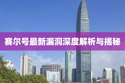 賽爾號(hào)最新漏洞深度解析與揭秘