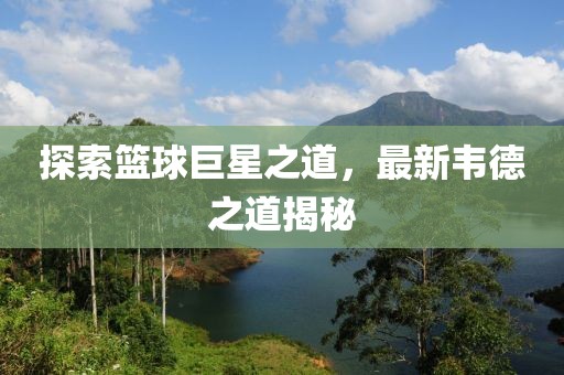 探索籃球巨星之道，最新韋德之道揭秘