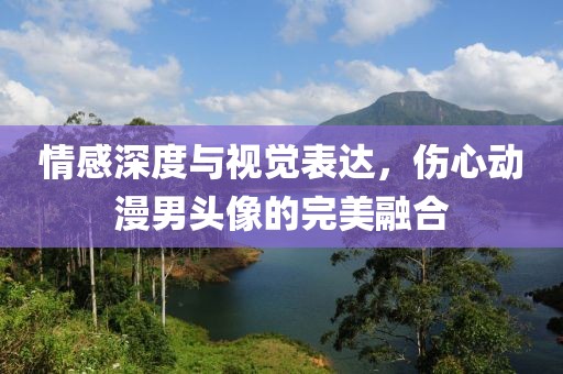 情感深度與視覺表達，傷心動漫男頭像的完美融合