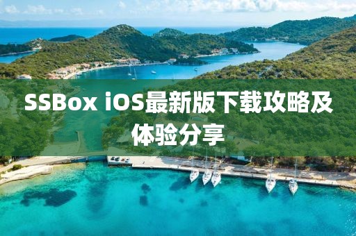 SSBox iOS最新版下載攻略及體驗(yàn)分享