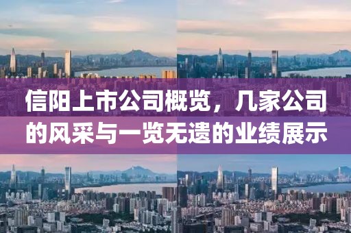信陽上市公司概覽，幾家公司的風(fēng)采與一覽無遺的業(yè)績展示