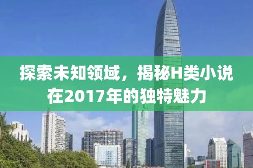 探索未知領(lǐng)域，揭秘H類小說在2017年的獨特魅力
