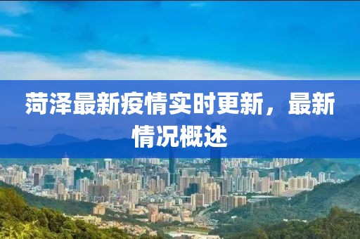 菏澤最新疫情實(shí)時(shí)更新，最新情況概述