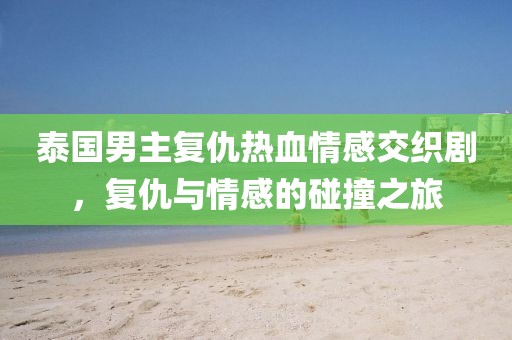 泰國男主復(fù)仇熱血情感交織劇，復(fù)仇與情感的碰撞之旅