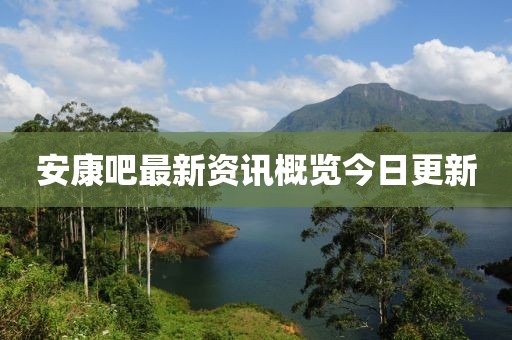 安康吧最新資訊概覽今日更新