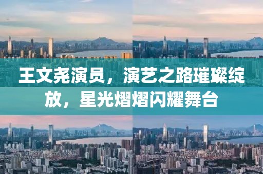 王文堯演員，演藝之路璀璨綻放，星光熠熠閃耀舞臺