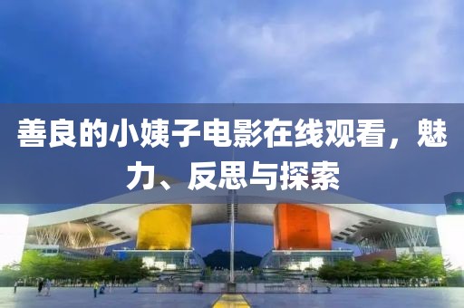 善良的小姨子電影在線觀看，魅力、反思與探索