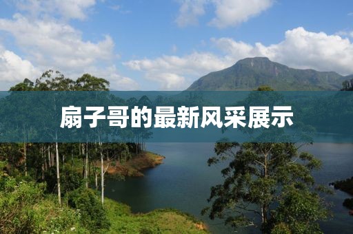 扇子哥的最新風(fēng)采展示
