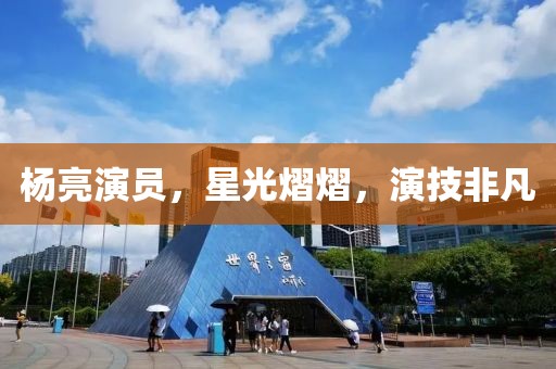 楊亮演員，星光熠熠，演技非凡