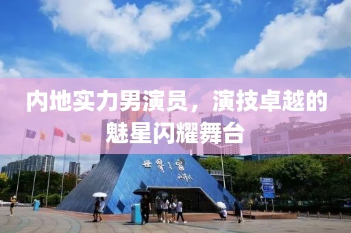內(nèi)地實(shí)力男演員，演技卓越的魅星閃耀舞臺(tái)