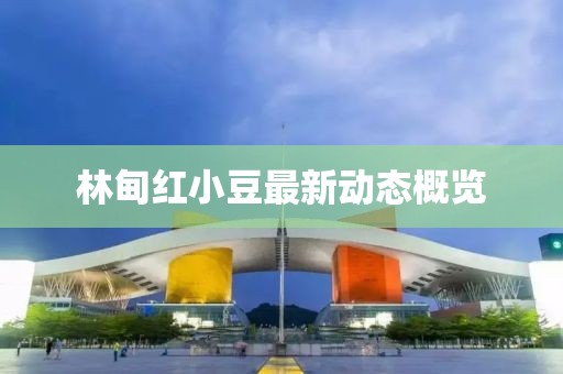 林甸紅小豆最新動(dòng)態(tài)概覽