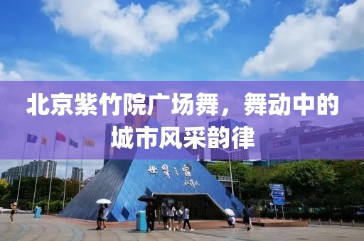 北京紫竹院廣場舞，舞動中的城市風(fēng)采韻律
