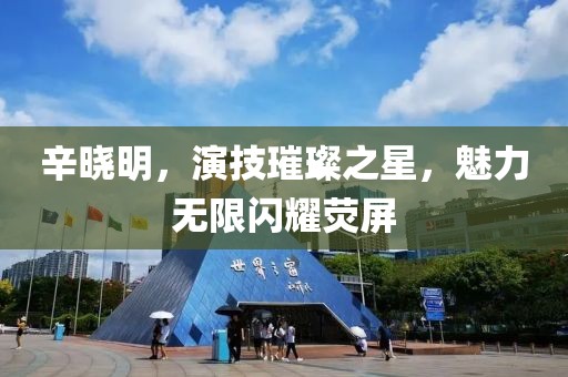 辛曉明，演技璀璨之星，魅力無限閃耀熒屏