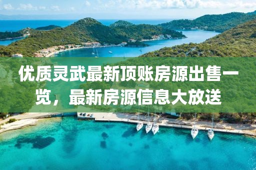 優(yōu)質(zhì)靈武最新頂賬房源出售一覽，最新房源信息大放送
