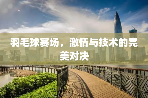 羽毛球賽場，激情與技術(shù)的完美對決