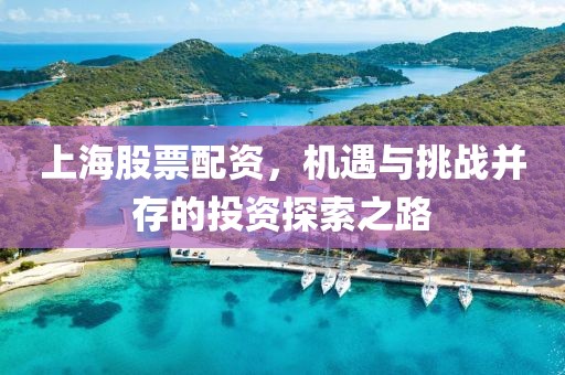 上海股票配資，機遇與挑戰(zhàn)并存的投資探索之路