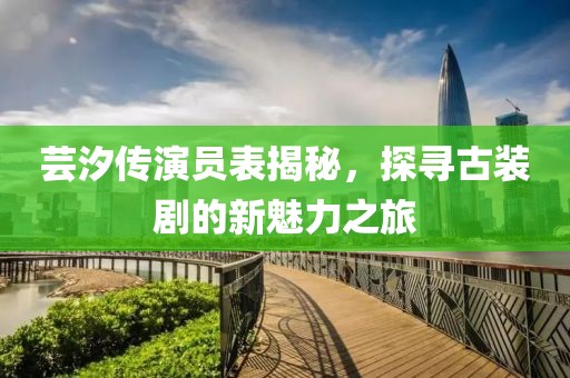 蕓汐傳演員表揭秘，探尋古裝劇的新魅力之旅