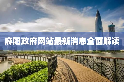 麻陽政府網(wǎng)站最新消息全面解讀
