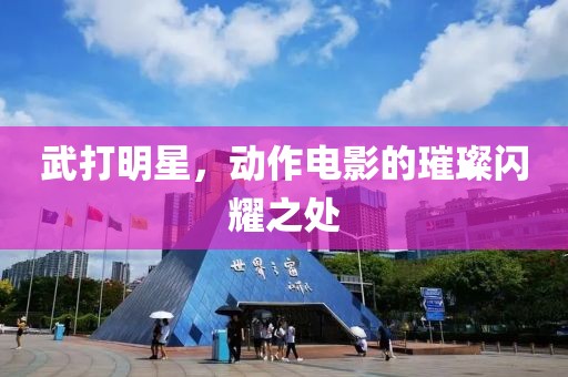 武打明星，動(dòng)作電影的璀璨閃耀之處