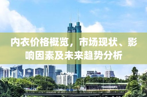 內(nèi)衣價格概覽，市場現(xiàn)狀、影響因素及未來趨勢分析