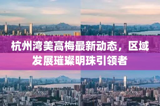 杭州灣美高梅最新動態(tài)，區(qū)域發(fā)展璀璨明珠引領(lǐng)者