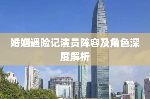 婚姻遇險記演員陣容及角色深度解析