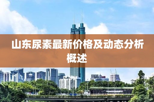 山東尿素最新價(jià)格及動(dòng)態(tài)分析概述