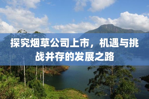 探究煙草公司上市，機(jī)遇與挑戰(zhàn)并存的發(fā)展之路