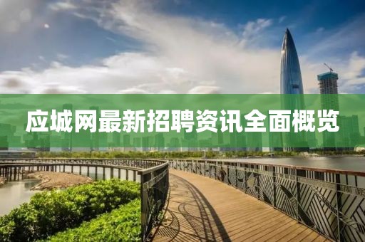 應(yīng)城網(wǎng)最新招聘資訊全面概覽