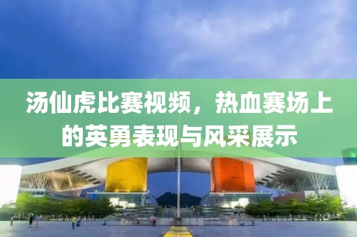 湯仙虎比賽視頻，熱血賽場上的英勇表現(xiàn)與風(fēng)采展示