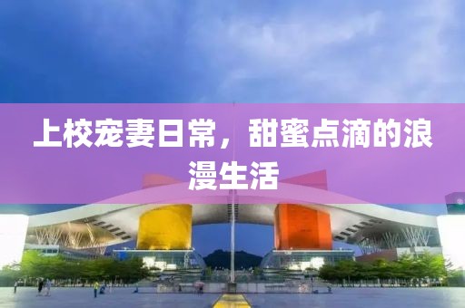 上校寵妻日常，甜蜜點(diǎn)滴的浪漫生活