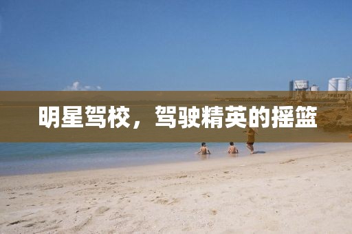 明星駕校，駕駛精英的搖籃