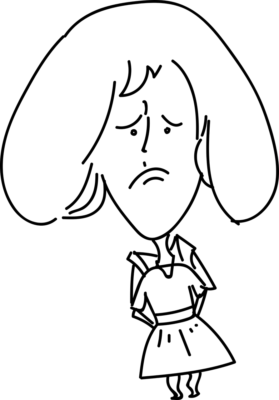 簡筆畫動(dòng)漫人物女生，從簡單線條到靈魂形象的創(chuàng)造之旅